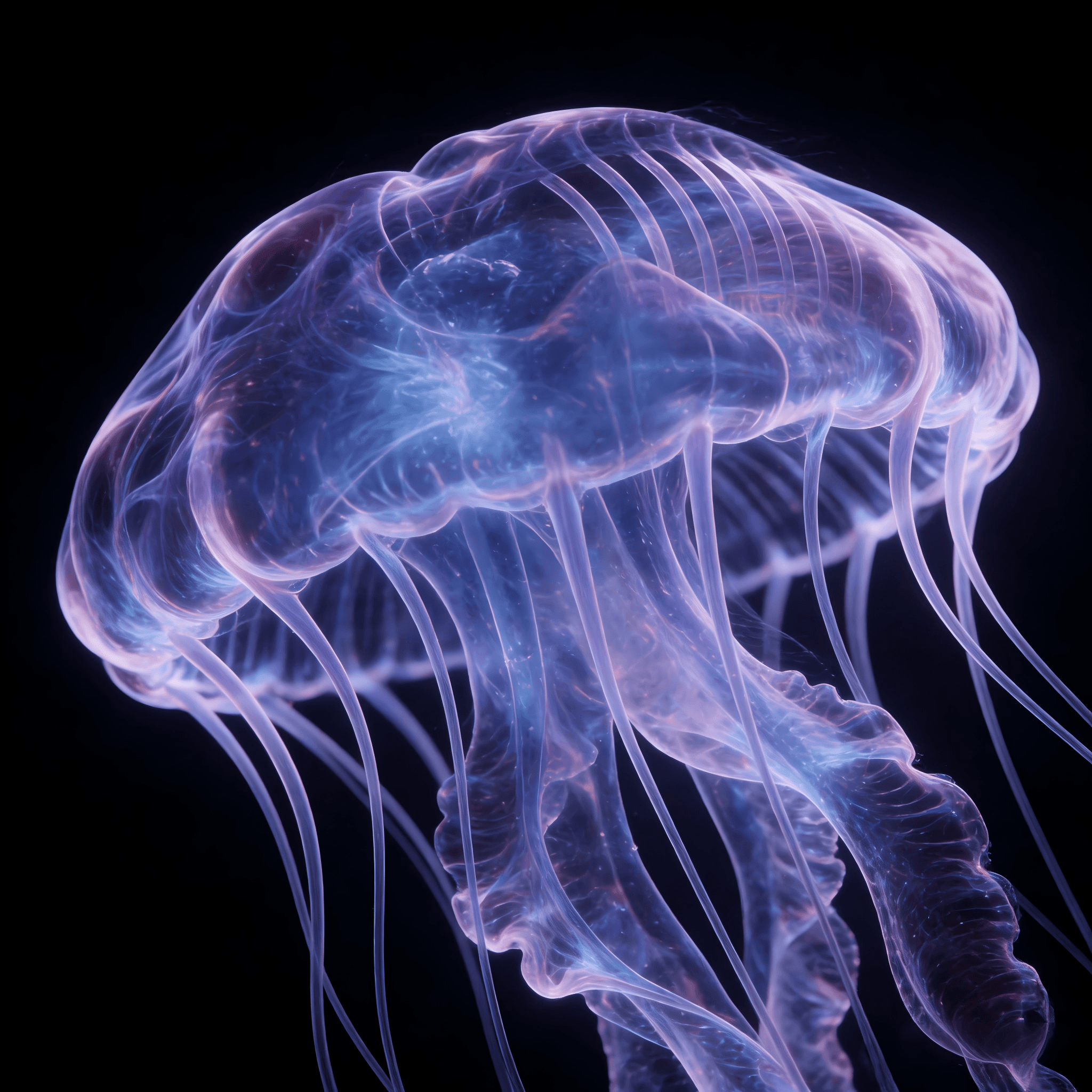 OCT Agent bioluminescent octopus visual